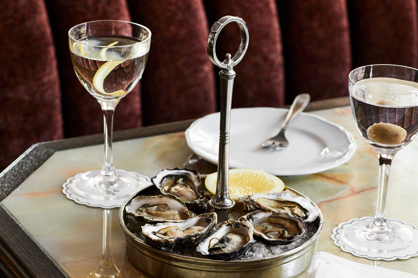 Oysters and Martinis at Gimlet at Cavendish House (credit: Sharyn Cairns)